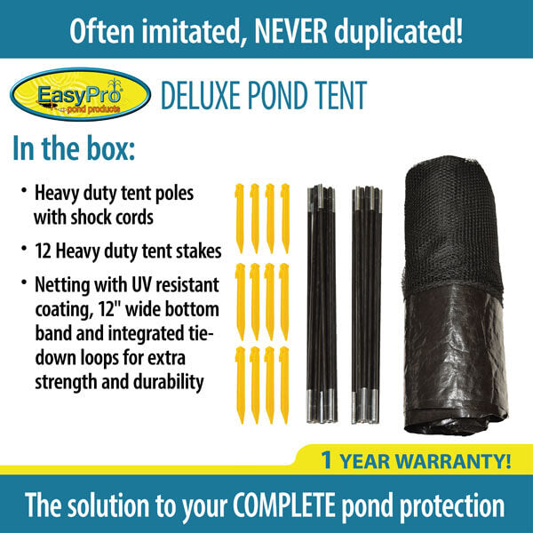 EasyPro Deluxe Pond Cover Tents w/ Zippered Access