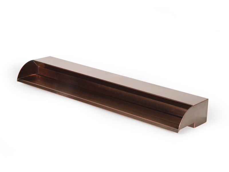 Atlantic - Copper Finish Spillway - Size 12", 24" and 36"
