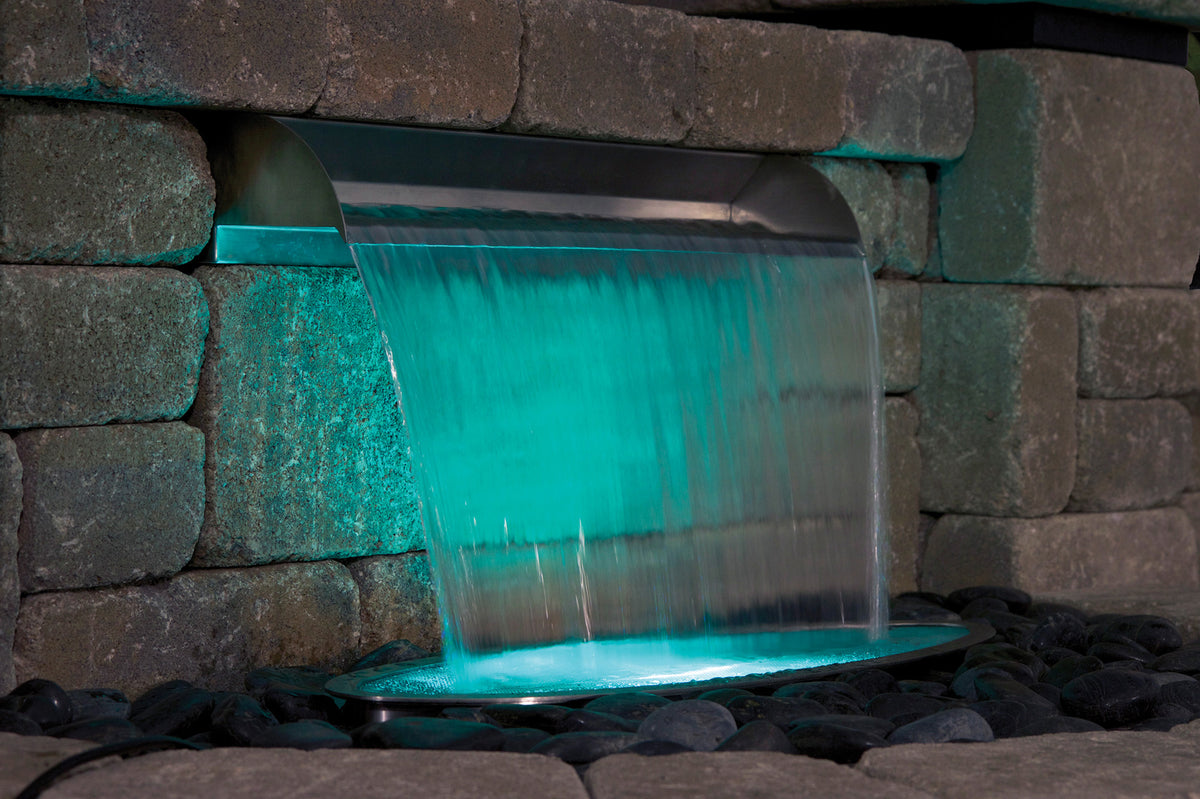 Atlantic - Copper Finish Spillway - Size 12", 24" and 36"