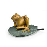 Aquascape - Lazy Frog on Lily Pad Spitters