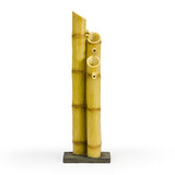 Aquascape - Deer Scarer Bamboo Fountain, Pouring Three -Tier Bamboo Fountain and Adjustable Pouring Bamboo Fountain