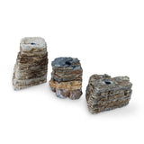 Aquascape - Natural Pagoda Fountain Stone - Set of 3 (Small, Medium and Large)