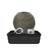 Aquascape - Medium Stacked Slate Sphere Landscape Fountain Kit