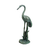 Aquascape - Crane with Lowered Head Fountain and Standing Crane Fountain