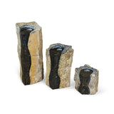 Aquascape - Double Textured Basalt Cored Water Columns (Set of 3) - 8", 13" and 20"