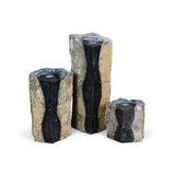 Aquascape - Double Textured Basalt Cored Water Columns (Set of 3) - 8", 13" and 20"