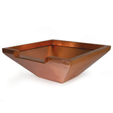 Atlantic 26" Copper Bowl W/ 12" Spillway (Round & Square) *Special Order