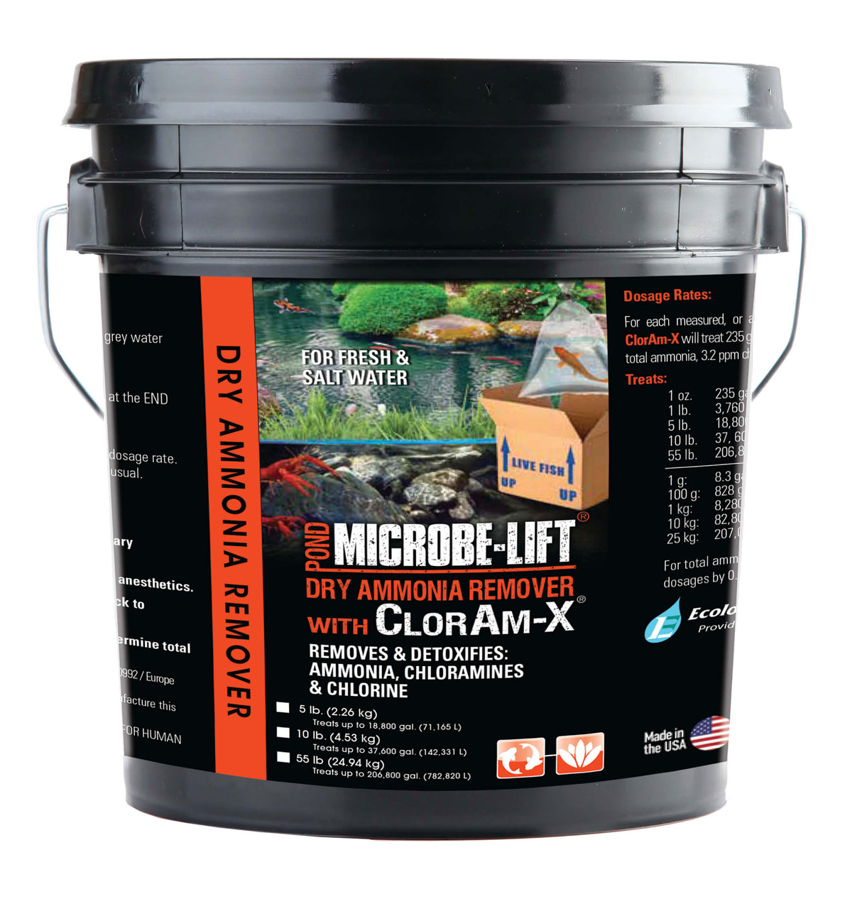 Microbe-Lift Dry Ammonia Remover W/ ClorAm-X