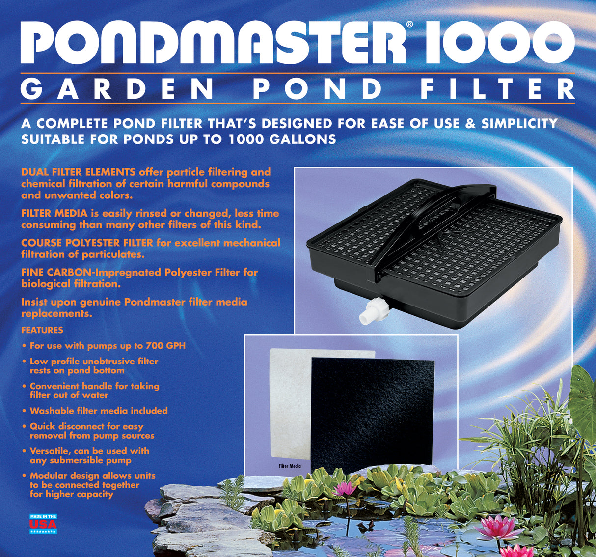 Pondmaster Garden Pond Filters
