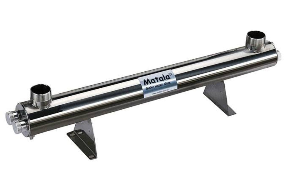 Matala Stainless Steel Inline UV Clarifier