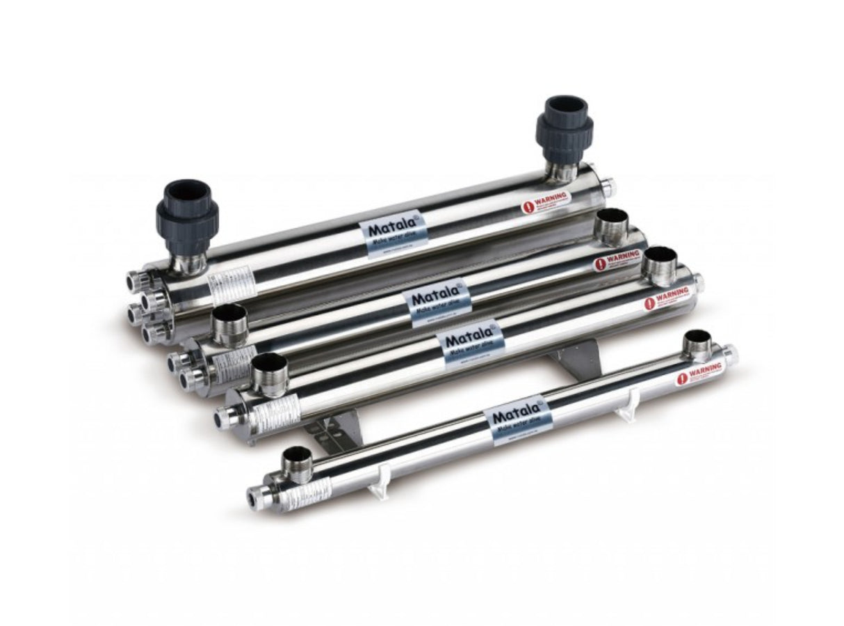 Matala Stainless Steel Inline UV Clarifier