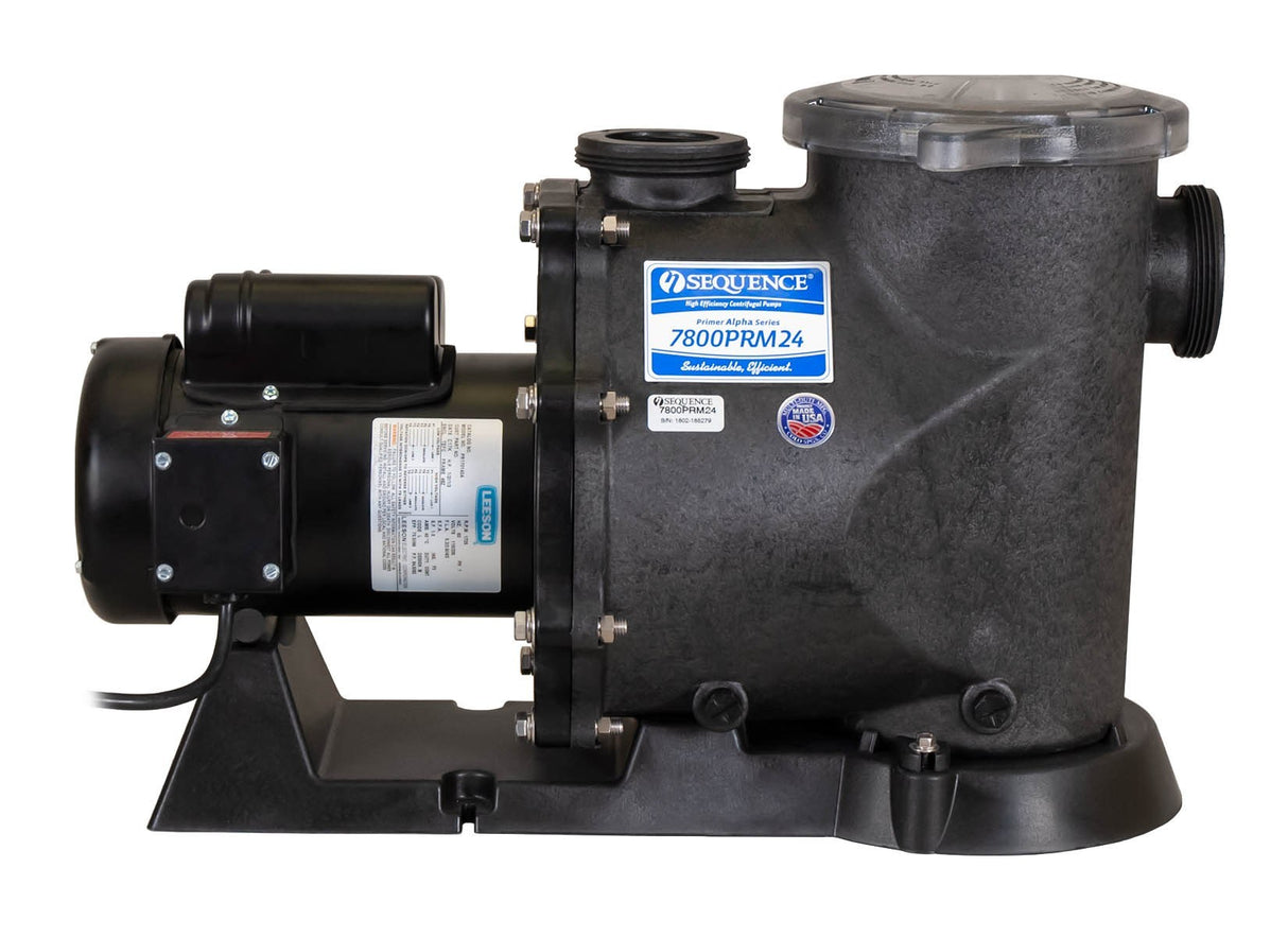 Sequence Alpha Self Primer External Pump