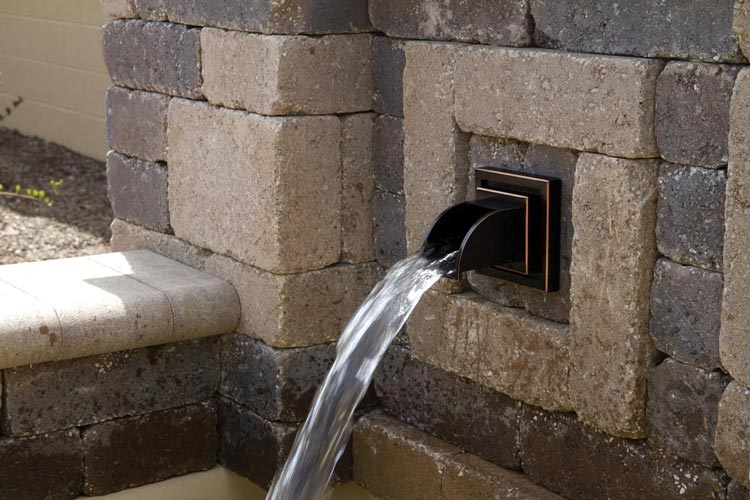 Atlantic - Wall Spouts - Copper & Bronze Finish (Mantova, Olivett, Ravenna and Verona)