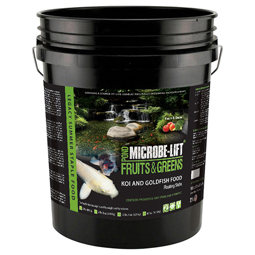 Microbe-Lift Fruits and Greens Floating Sticks Fish Food
