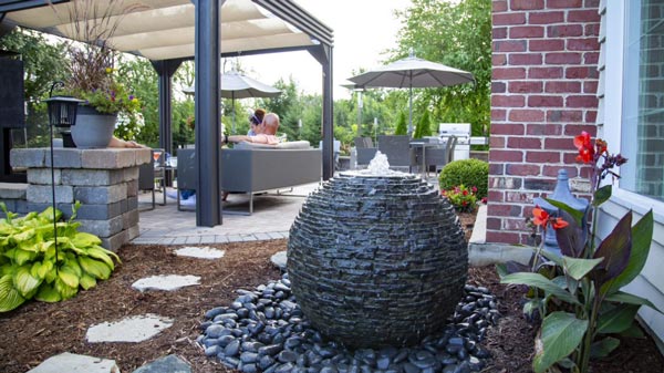 Aquascape - Stacked Slate Sphere - Small, Medium & Large