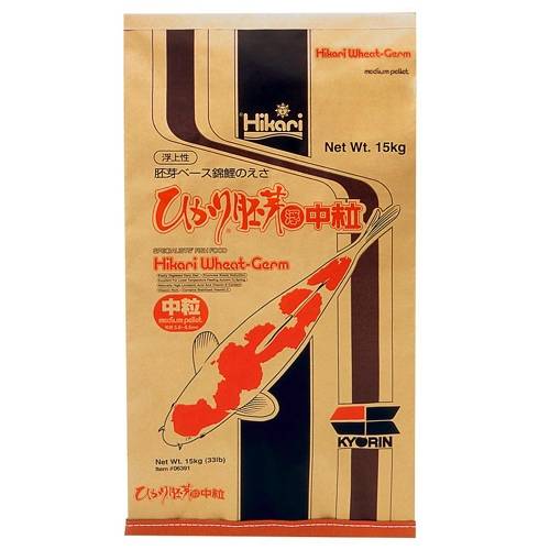 Hikari Wheat-Germ Koi Food - Floating Pellets