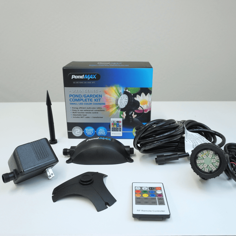 PondMAX Color Changing LED Complete Light Kits (Single Light & 3-Light Kits)