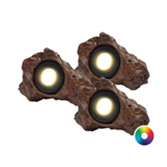 Anjon 3 Watt Color Changing LED Rock Light Kit
