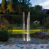 Oase Water Trio Fountain w/ LED Lights