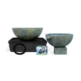 Aquascape Spillway Bowl & Basin Fountain Kit - Patina 32"/40" Dia