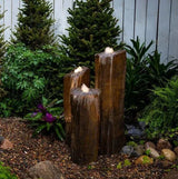 demo - Aquascape Faux Basalt Columns Set of 3 Landscape Fountain Kit (Copy)