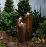 Aquascape Faux Basalt Columns Set of 3 Landscape Fountain Kit