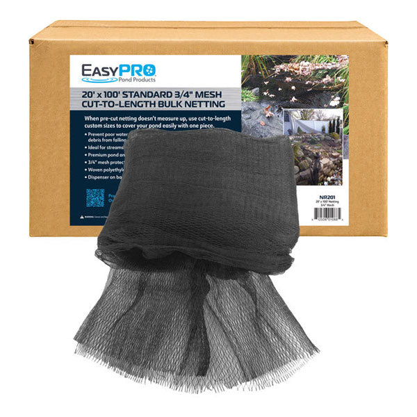 EasyPro Boxed Premium Pond Cover Netting - 100 ft. Rolls