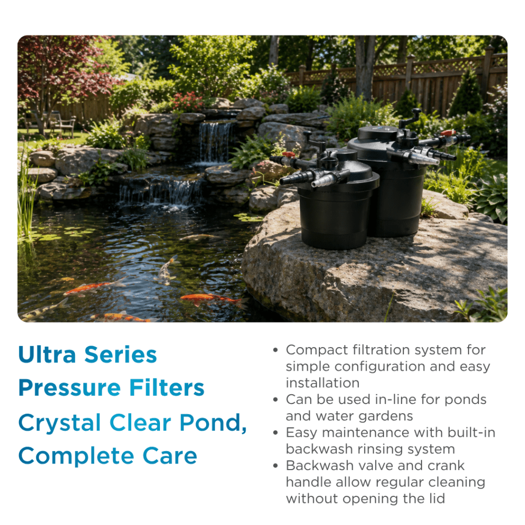 PondMAX Ultra Series Pressure Filters