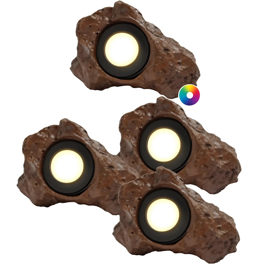 Anjon 3 Watt Color Changing LED Rock Light Kit