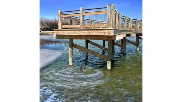 Scott Aerator Slinger De-icer - Lakes, Protects Docks, Boats & Marinas
