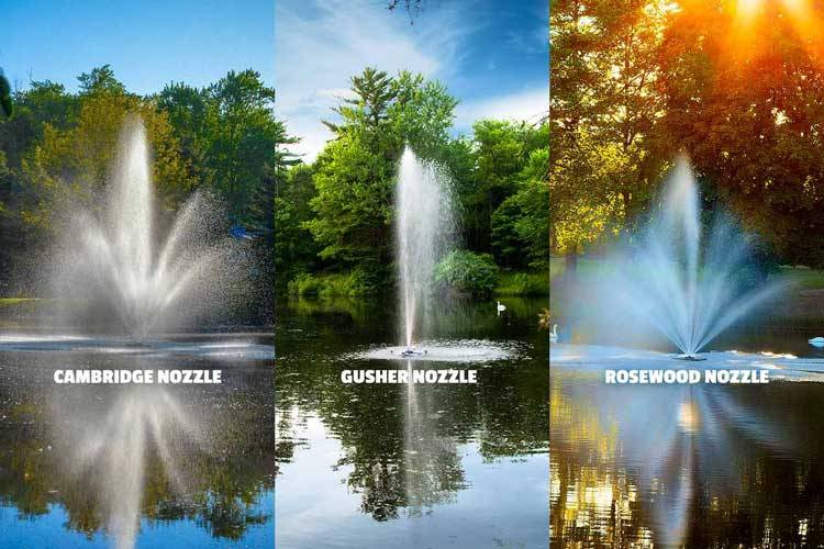 Scott Aerator Triad Floating Fountain