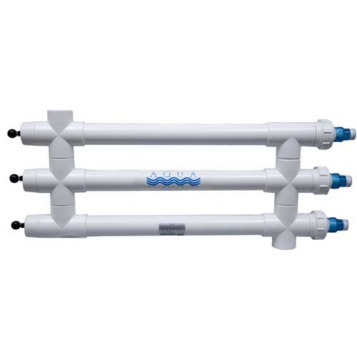 Aqua Ultraviolet - Classic UV 120 Watt Units - 2 Inches - 3 Lamps