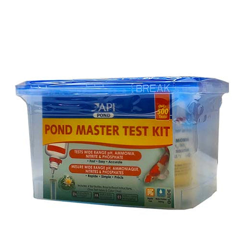 API Pond Master Liquid Test Kit (PH, Ammonia, Nitrite, Phosphate)