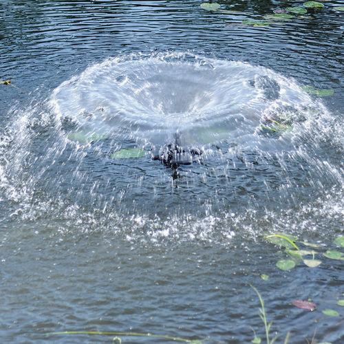 Oase - 1/4 HP and 1/2 HP Floating Fountain with Lights