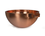 30" Copper Bowl - 4" Spillway