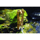 Aquascape - Deer Scarer Bamboo Fountain, Pouring Three -Tier Bamboo Fountain and Adjustable Pouring Bamboo Fountain