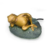Aquascape - Lazy Frog on Lily Pad Spitters