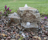 Aquascape - Natural Pagoda Fountain Stone - Set of 3 (Small, Medium and Large)