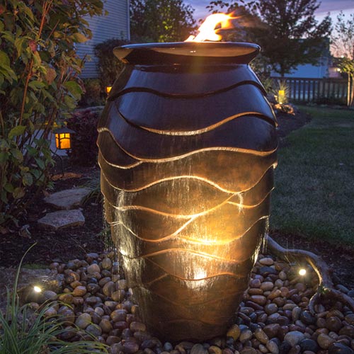 Aquascape Scalloped Urn - Small, Medium and Large