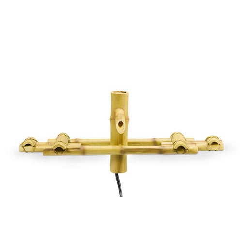 Aquascape - Deer Scarer Bamboo Fountain, Pouring Three -Tier Bamboo Fountain and Adjustable Pouring Bamboo Fountain