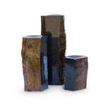 Aquascape - Semi-Polished Stone Basalt Columns Set of 3