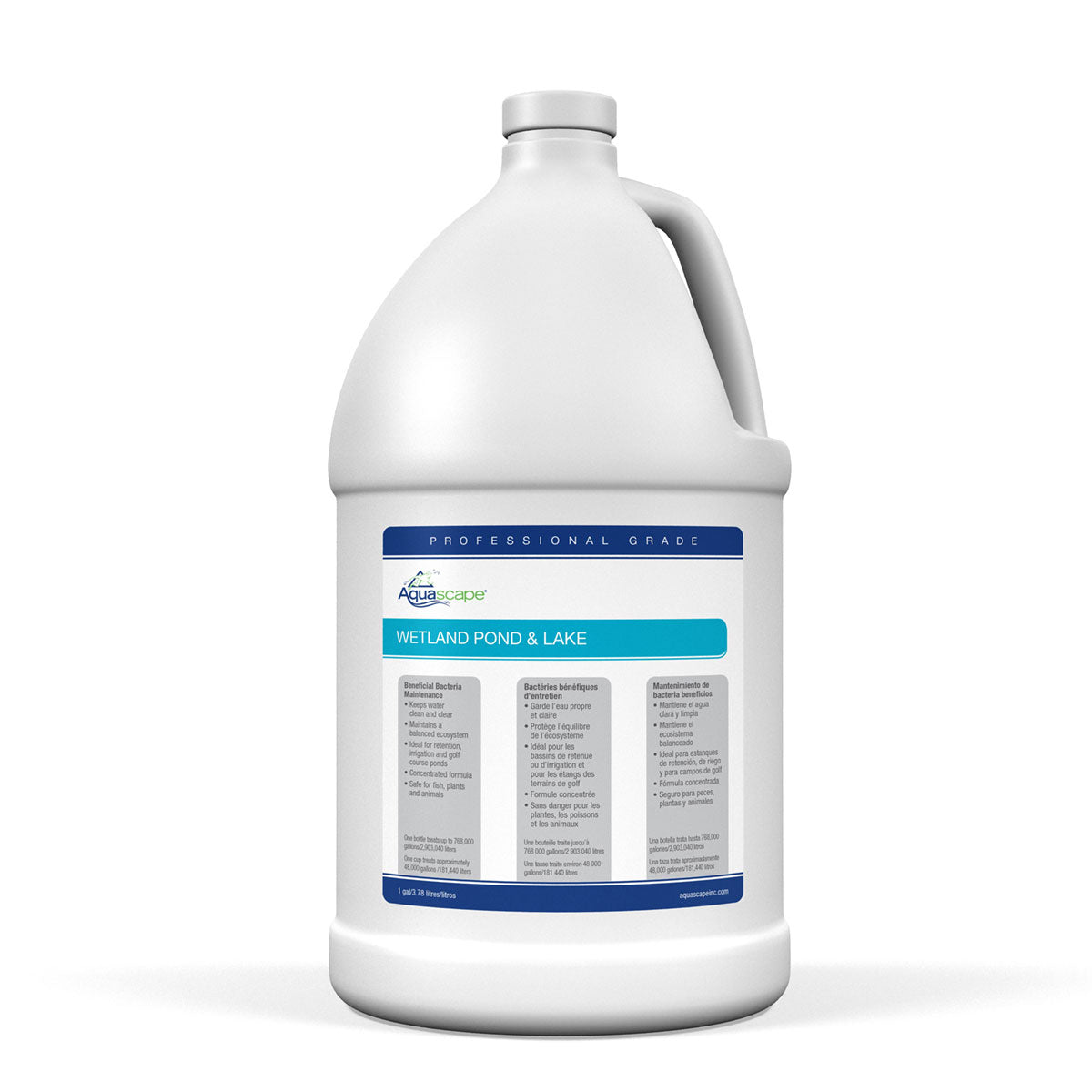 AquascapePRO Wetland Pond & Lake Bacteria - Liquid (Professional Grade)