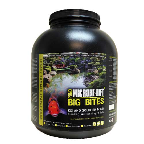 Microbe-Lift Legacy Big Bites Fish Food (Floating Pellet)