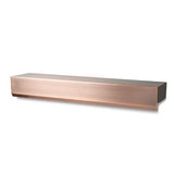 Atlantic - Water Wall Spillway - Size 24" (Stainless Steel and Stainless Steel with Copper Finish) - High Grade Steel SS316