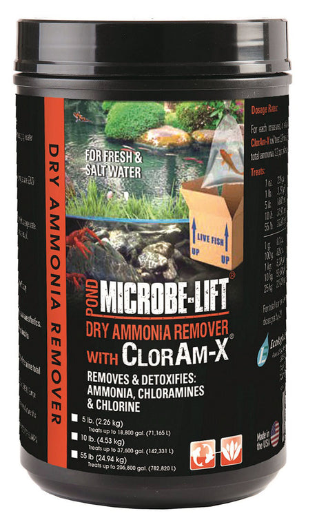 Microbe-Lift Dry Ammonia Remover W/ ClorAm-X