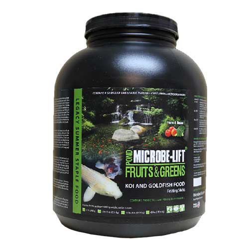 Microbe-Lift Fruits and Greens Floating Sticks Fish Food
