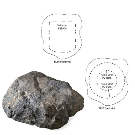 Atlantic - Rock Lid - Color/Stone type: Mountain - Size: Small, Medium and Large