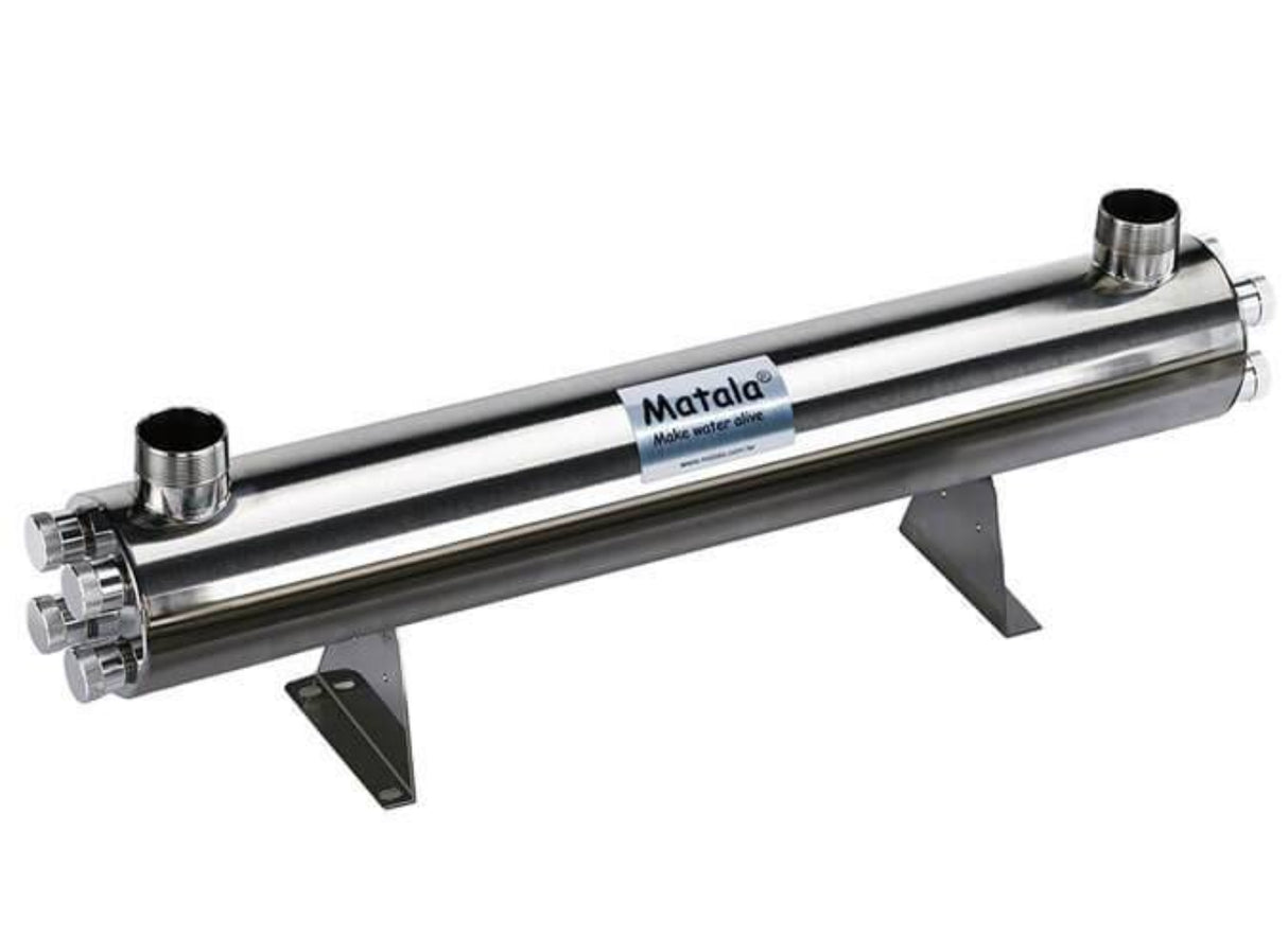 Matala Stainless Steel Inline UV Clarifier