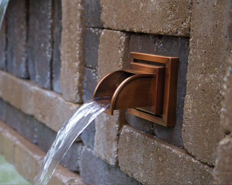 Atlantic - Wall Spouts - Copper & Bronze Finish (Mantova, Olivett, Ravenna and Verona)