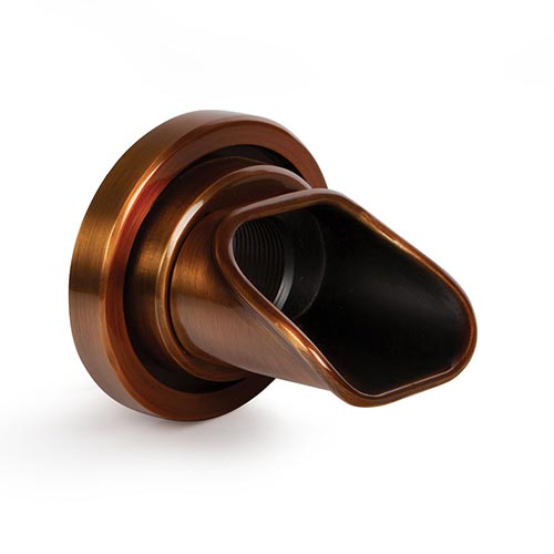 Atlantic - Wall Spouts - Copper & Bronze Finish (Mantova, Olivett, Ravenna and Verona)